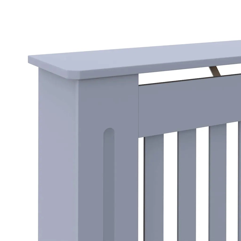 Copertura per radiatori 2 pcs Grigio 112 x 19 x 81,5cm 3403228