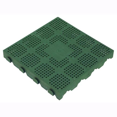 Pavimento Drenante Mattonelle In Pvc Col.Verde 40X40Xh4,8 Cm Cf. 10 Pz