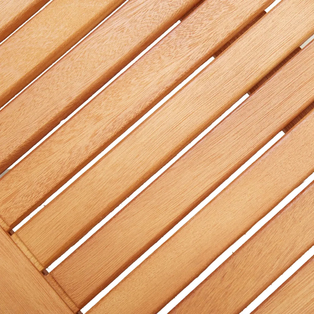 Panca da Giardino 64 cm in Legno Massello di Eucalipto 47289