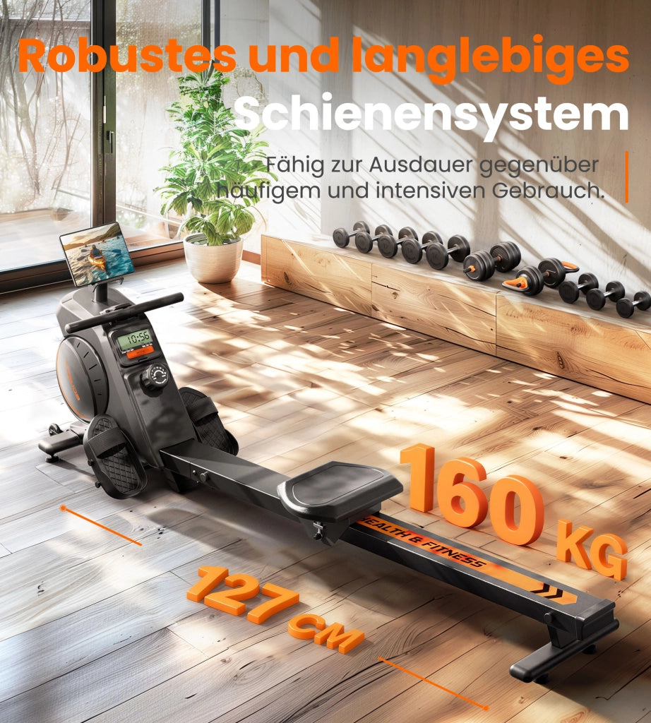 Vogatore Magnetico ¨C Minimal ¨C 16 Livelli di Resistenza, Fino a 160 kg