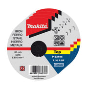 MAKITA CONF.50 DISCHI P/FERRO 115X1,0X22