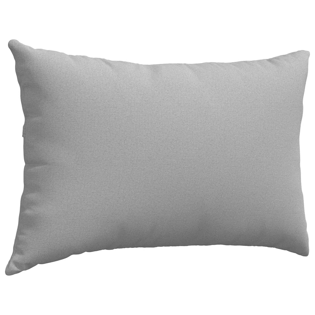 Cuscini da Divano 2 pcs Grigio Nuvola 60 x 40 cm Tessuto 42013666