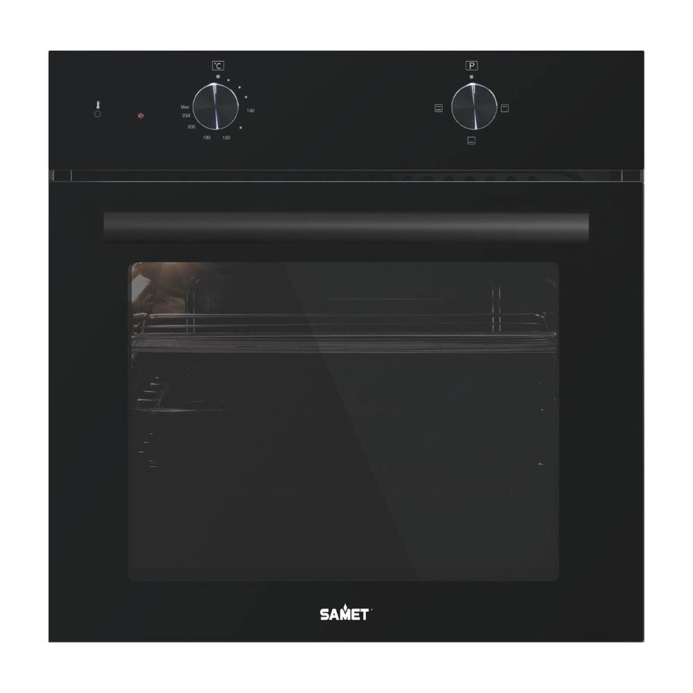 Forno elettrico statico nero Samet classe A
