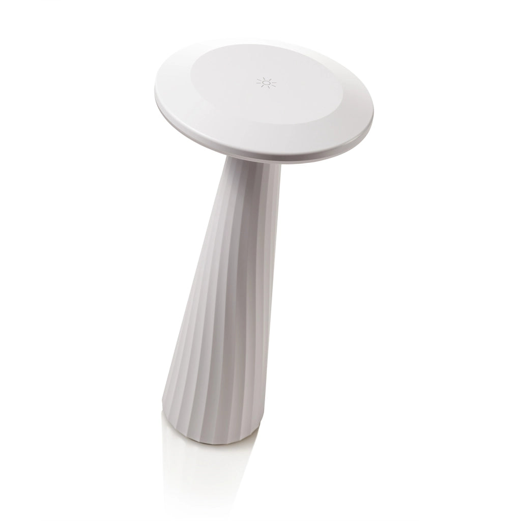 Lampada led da tavolo ARDEN bianco