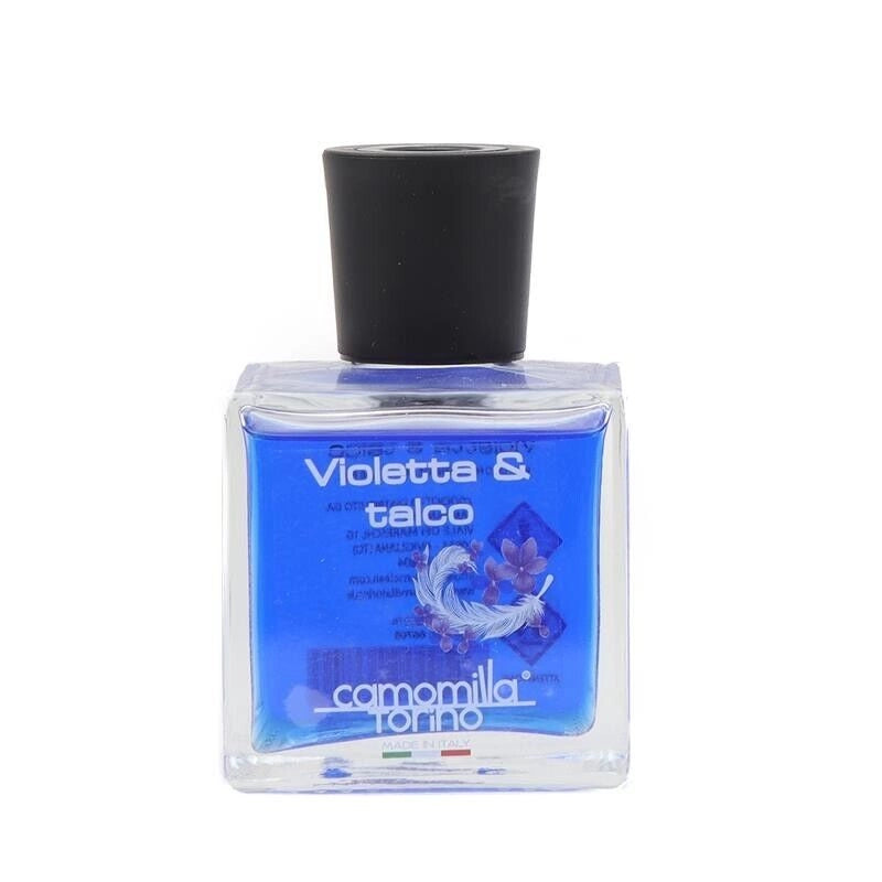 CAMOMILLA TORINO DIFFUSORE PER AMBIENTE CON BASTONCINI VIOLETTA E TALCO 100 ML
