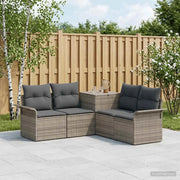 Set di divani 5 pz Grigio e Grigio Scuro 3447738