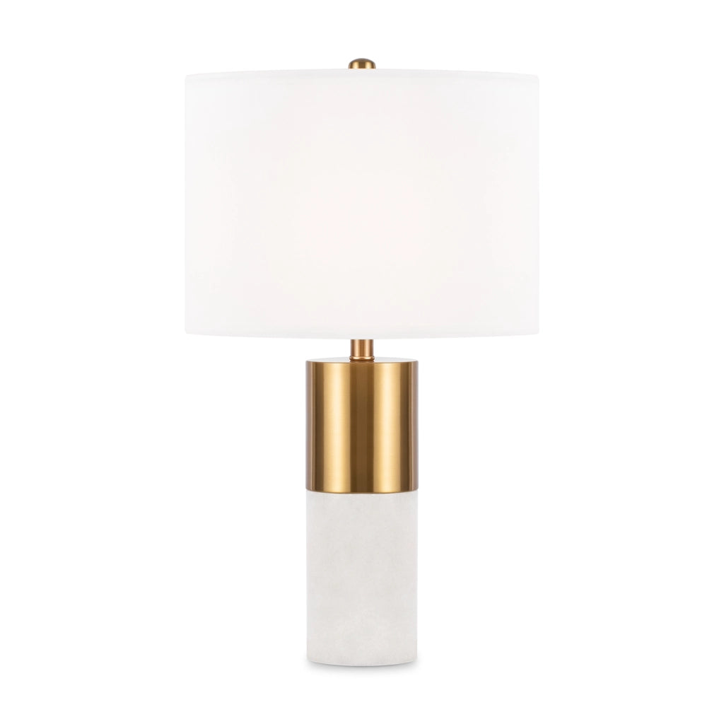 Lampada da tavolo Maytoni Bianco ottone E27 bianca