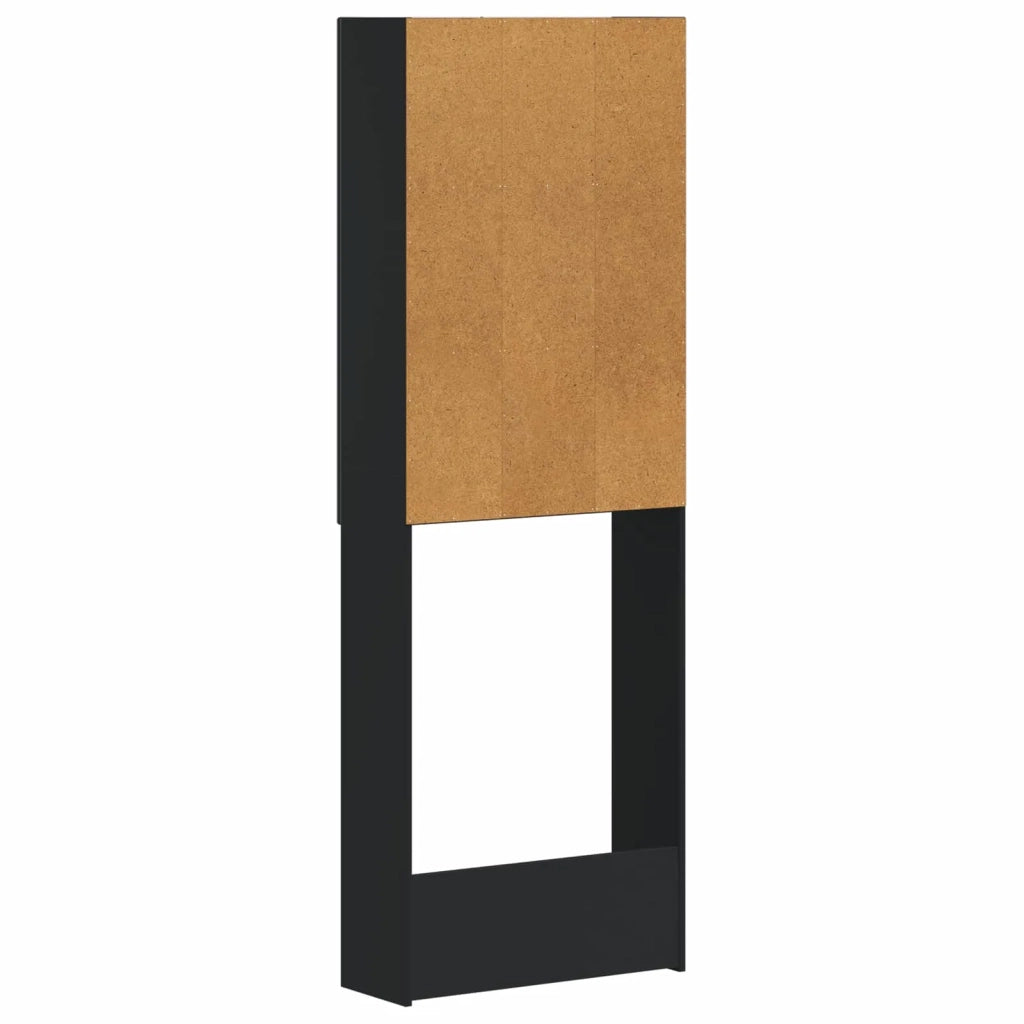 Mobile Bagno UTRECHT Nero 66 x 25,5 x 190 cm 897796