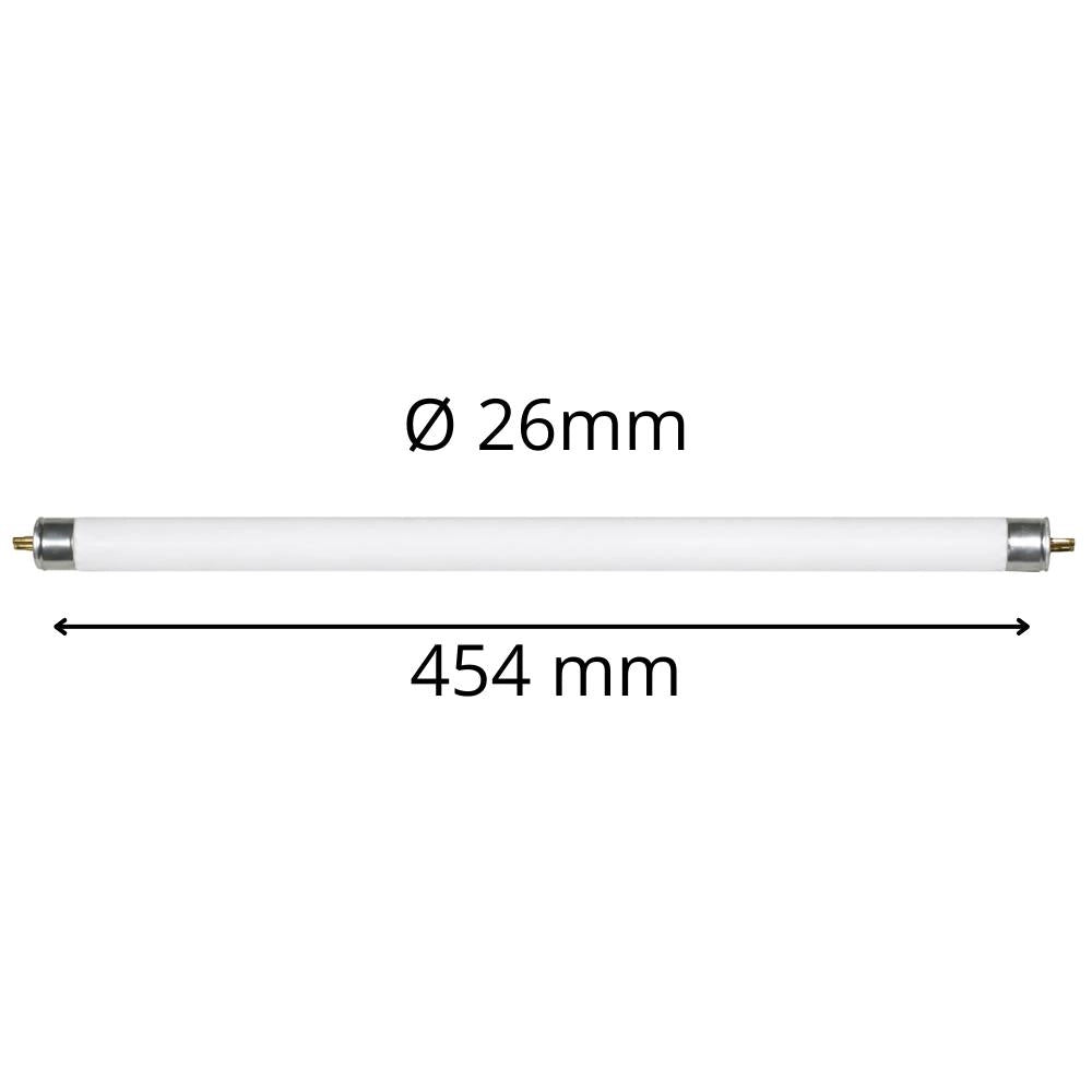 Tubo fluorescente lineare t8 15w g13 6000k kit 10 pezzi