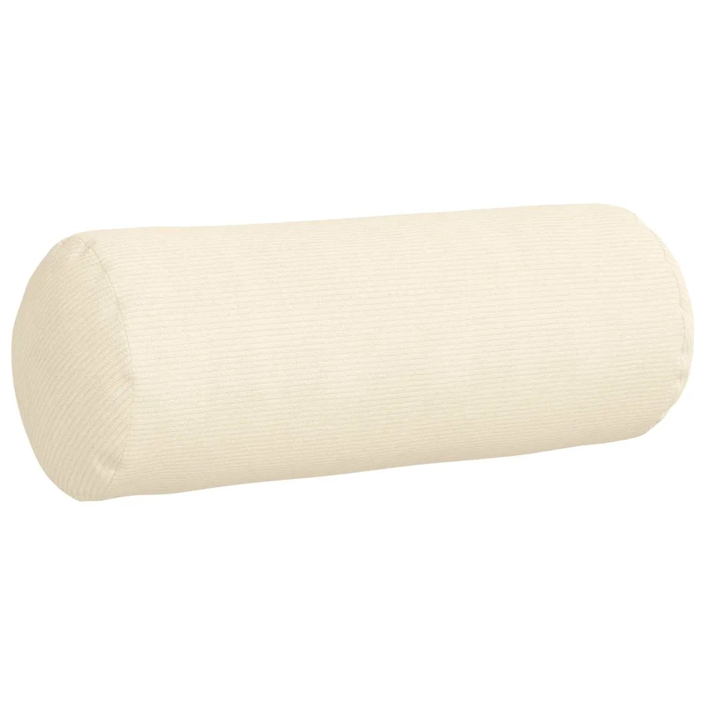 Cuscini a rullo 2 pcs Crema Ø 25 x 70 cm Tessuto in Cords 42014348