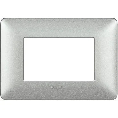 Placca Bticino Matix 3 moduli bianco calce AM4803TBC