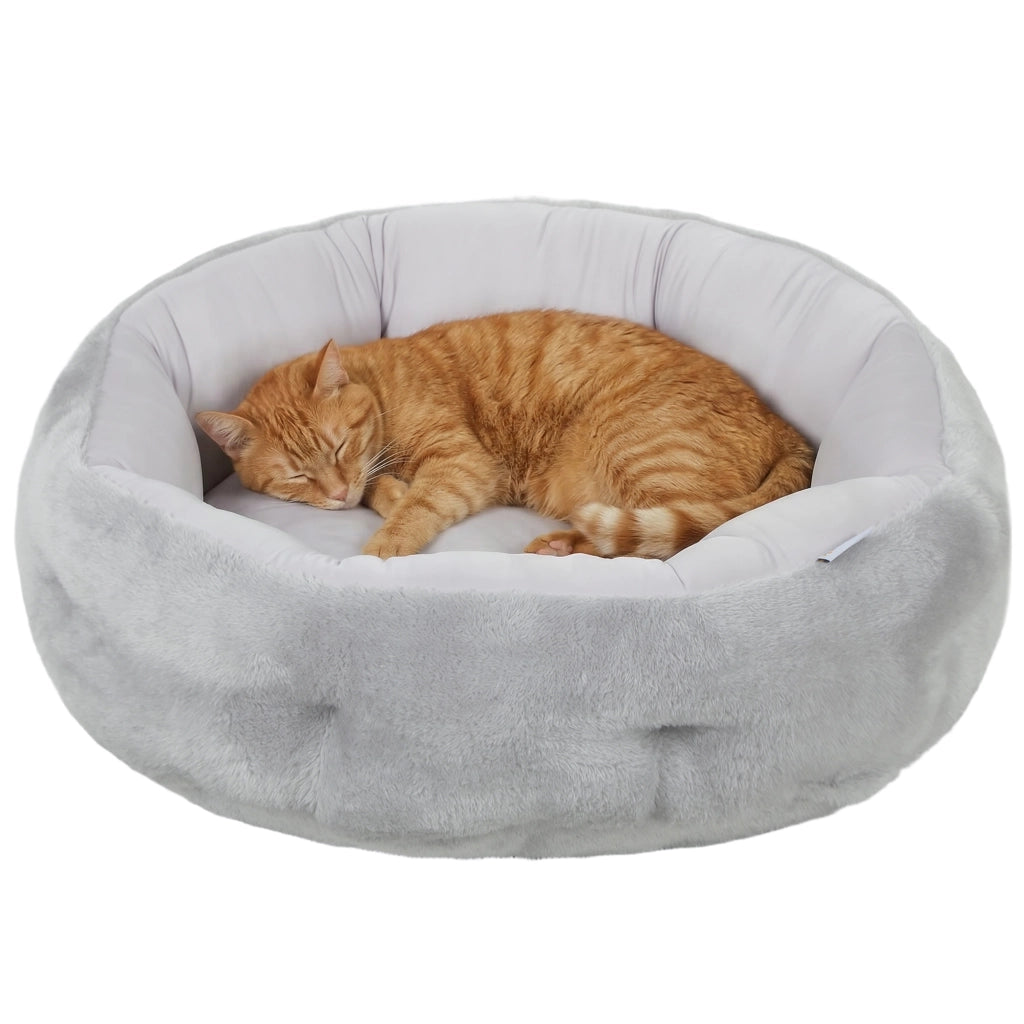 Letto per Gatti e Cani di Piccola Taglia ¨C Minimal ¨C Grigio Chiaro