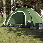 Tenda da Campeggio 5 Persone-Tenda per Escursionismo Verde a Rilascio Rapido