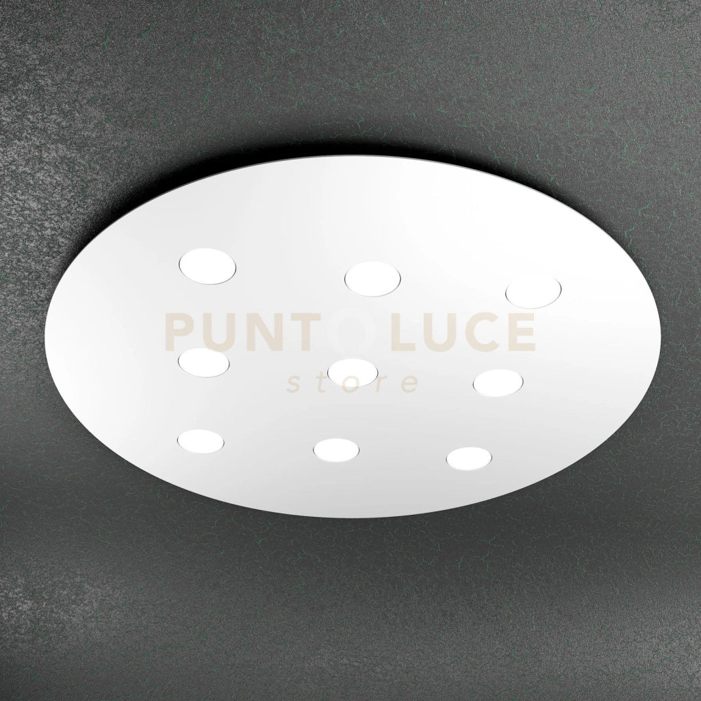 CLOUD PLAFONIERA 9 LUCI TONDA BIANCO 1128-PL9 T-BI
