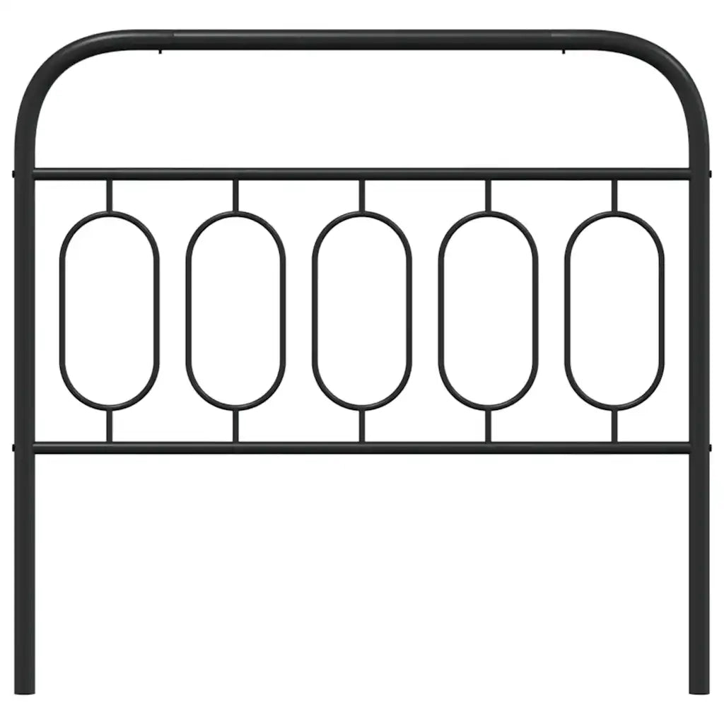 Testiera di Ricambio in Metallo Nero 100 cm 377146