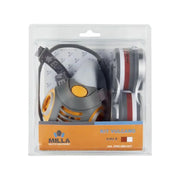Maschera respiratoria bifiltro con filtri A1P2