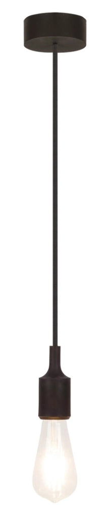 Lampada sospensione industriale Rabalux Roxy E27 nera