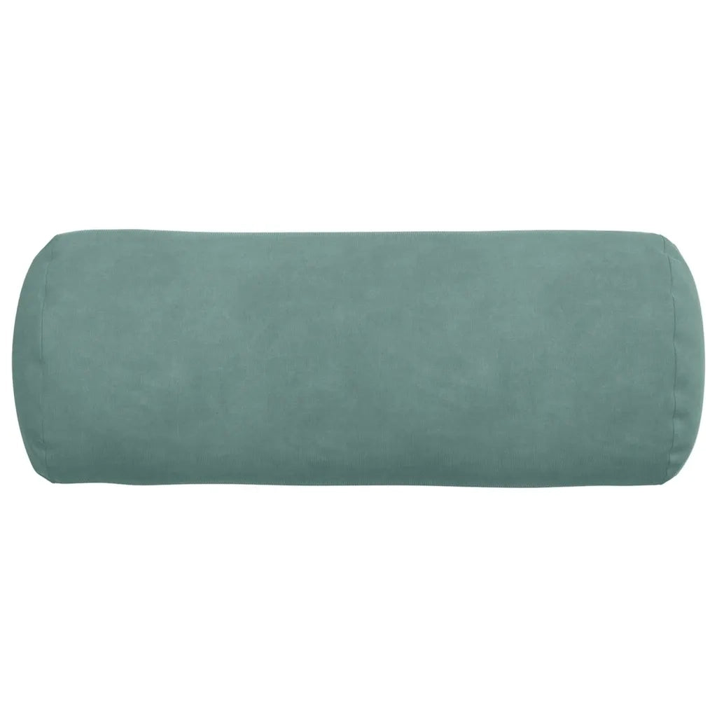 Cuscini a rullo 2 pcs Verde Mare Ø 15 x 40 cm Tessuto in Cords 42014295