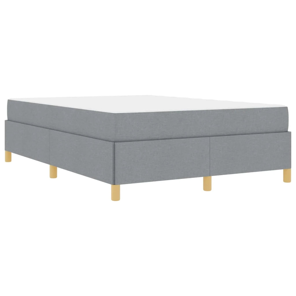 Struttura del letto Grigio chiaro 140 x 190 cm Tessuto 3398934