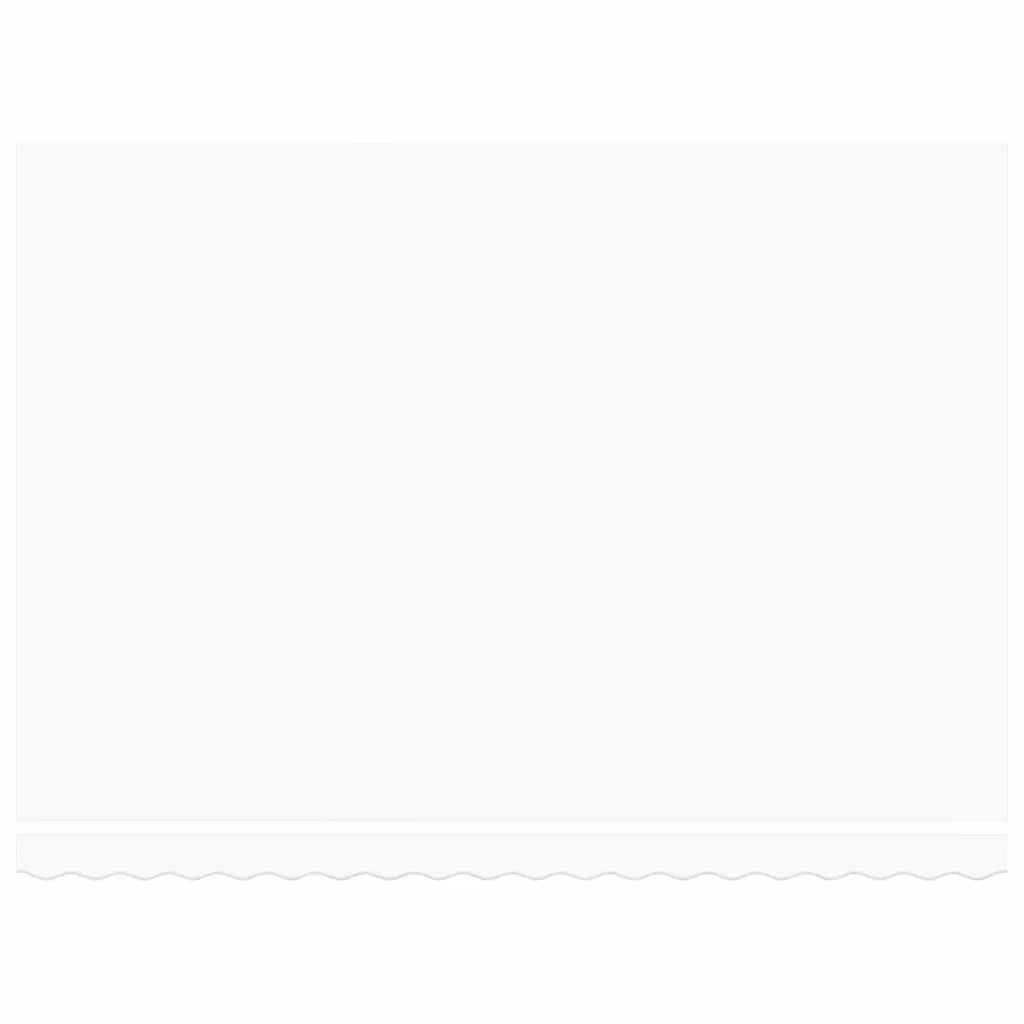 Cornice per Tenda Manuale con LED Bianco 5 × 3,5 m 3420719
