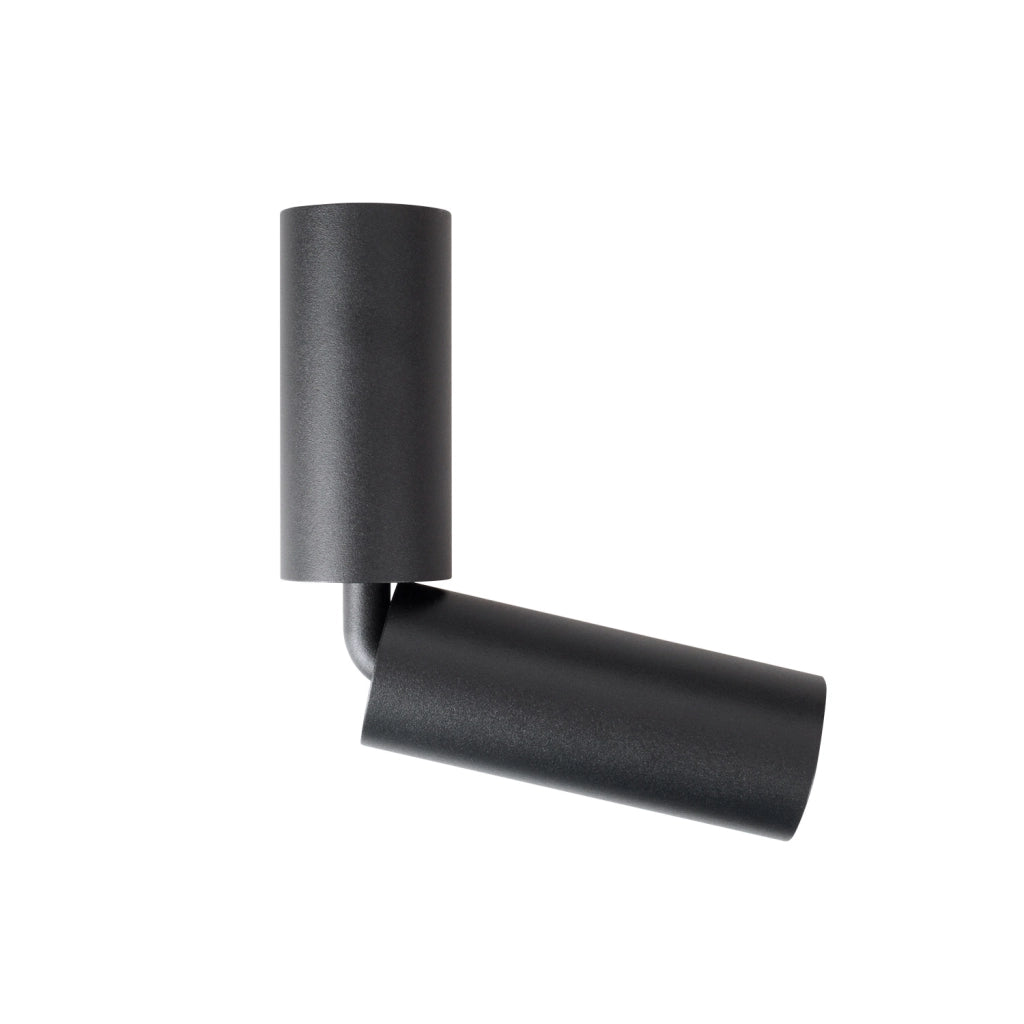 Faretto soffitto orientabile tondo nero LED 7W 3000K Maxlight