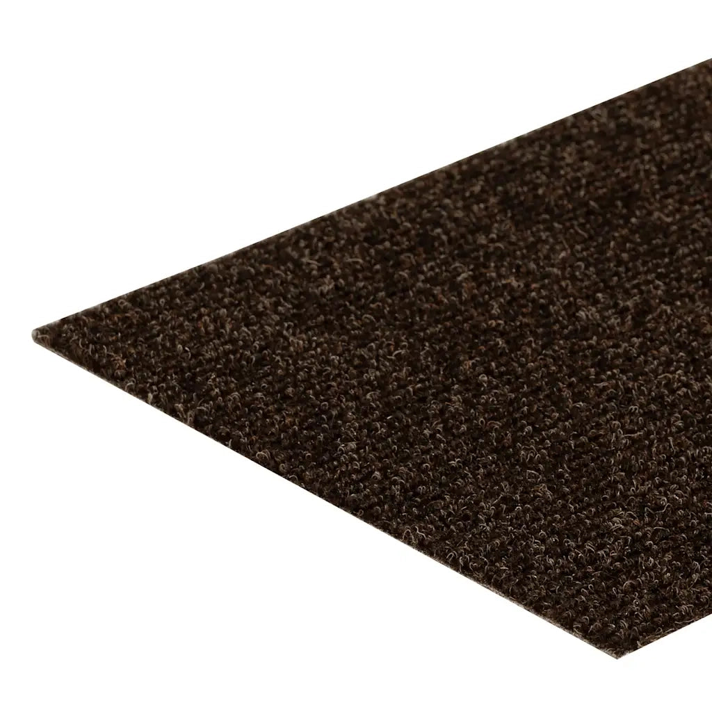 Tappetini per scale autoadesivi 30 pz 60x25 cm marrone rettangolari 3365709