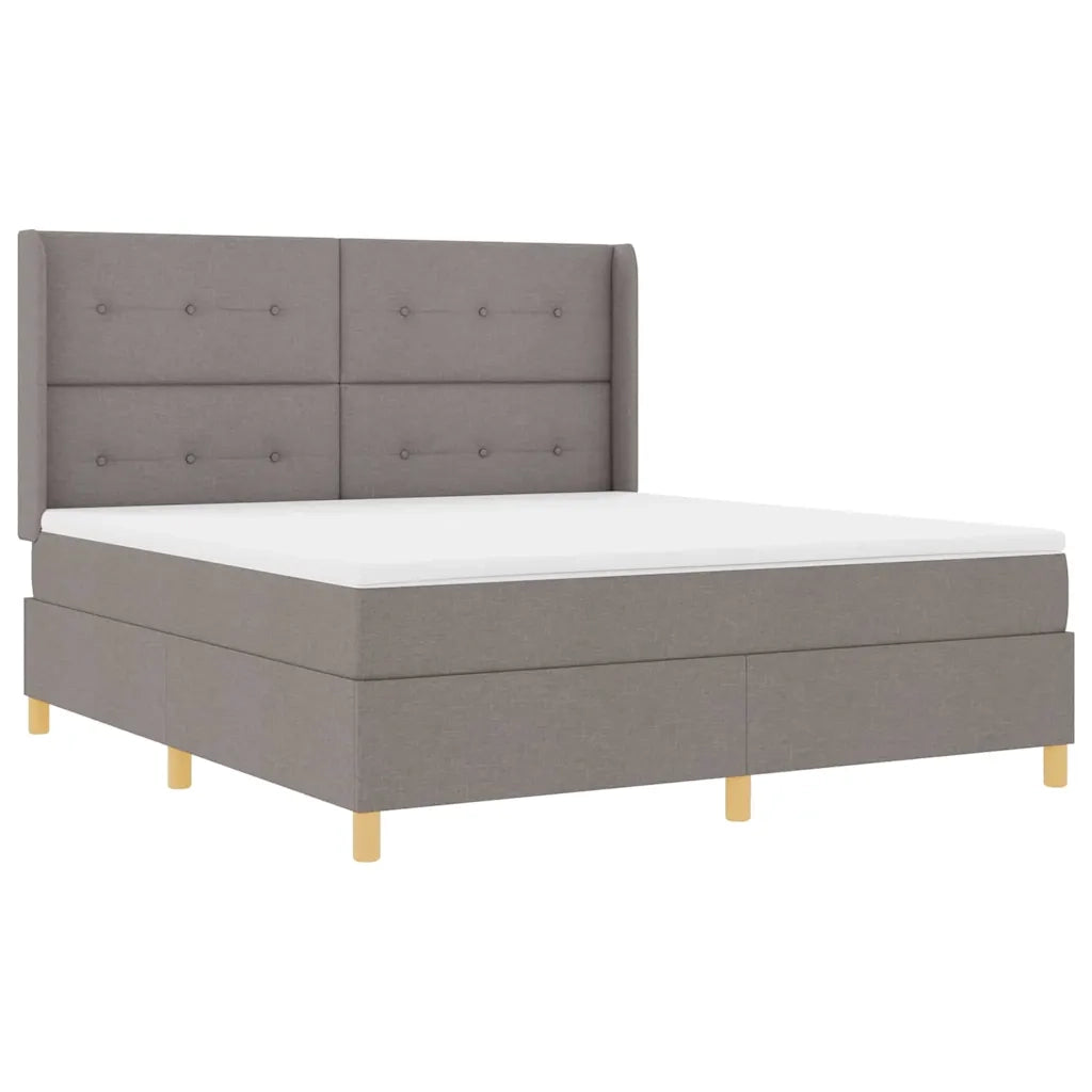 Letto a molle con materasso Talpa 140 x 200 cm Tessuto