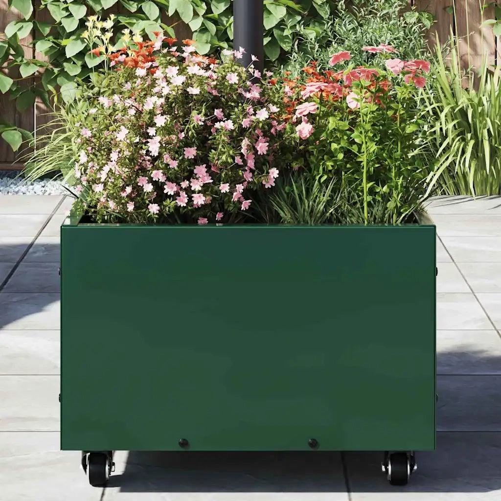 Base per ombrellone Verde 45 x 45 x 45 cm Acciaio 42010367