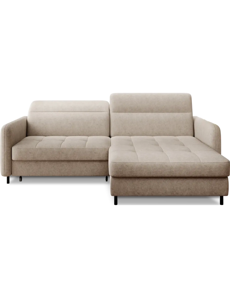 Divano ad angolo collezione GOUMSI colore Beige mélange