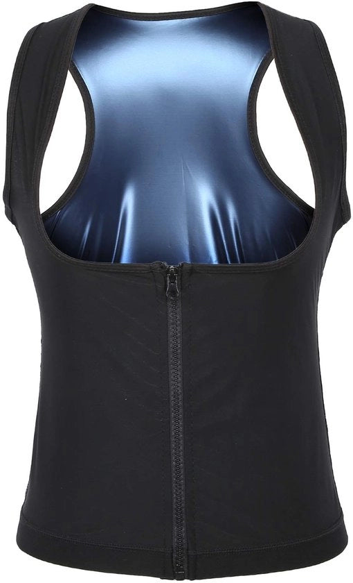 Vestito per Sauna - Ademend - Vestito per Sudore - Bruciature da Vapore - Tessuto Flessibile - Tessuto di Riscaldamento Intelligente - Leggero - Vestito per Sudore