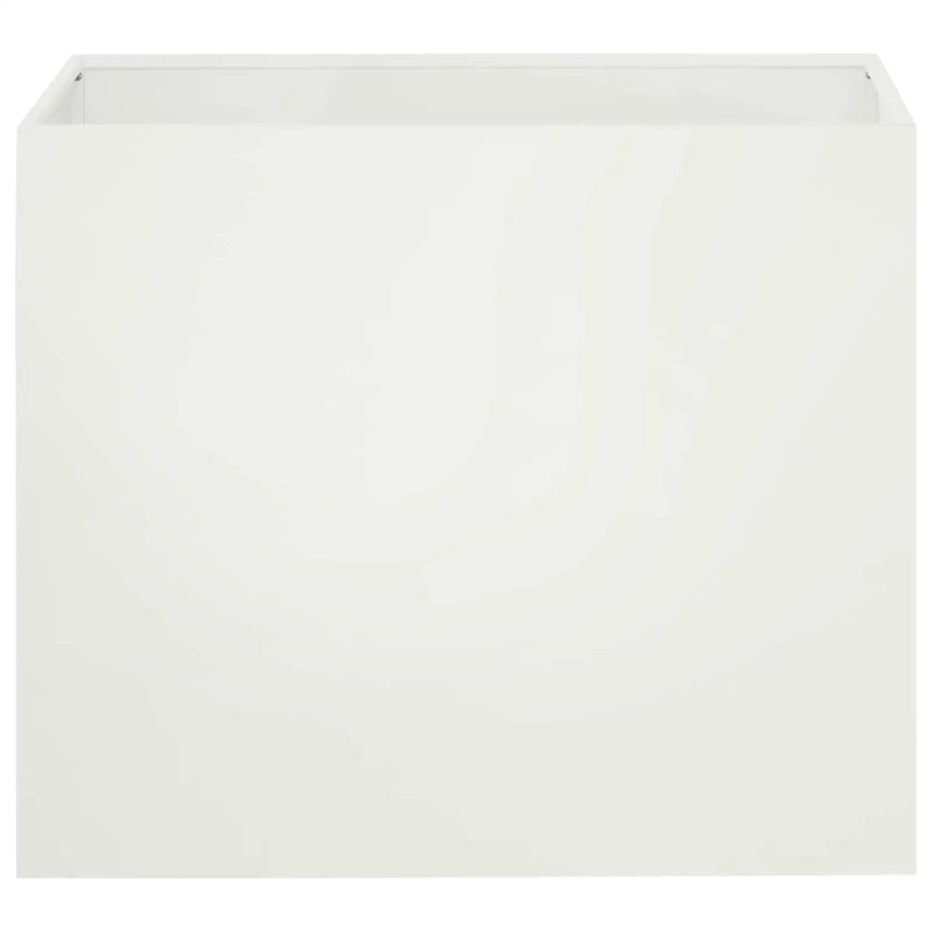 Vaso da giardino Bianco 50 x 40 x 50 cm 8005654