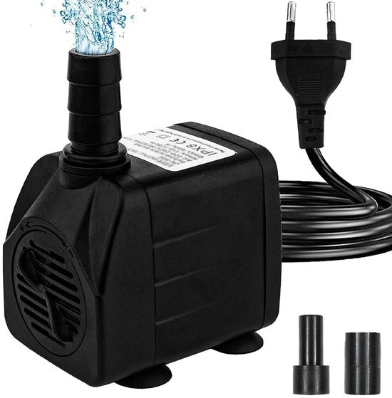 Mini-pompa per acquario da 600 l/h per acquari, vasi da giardino e fontane