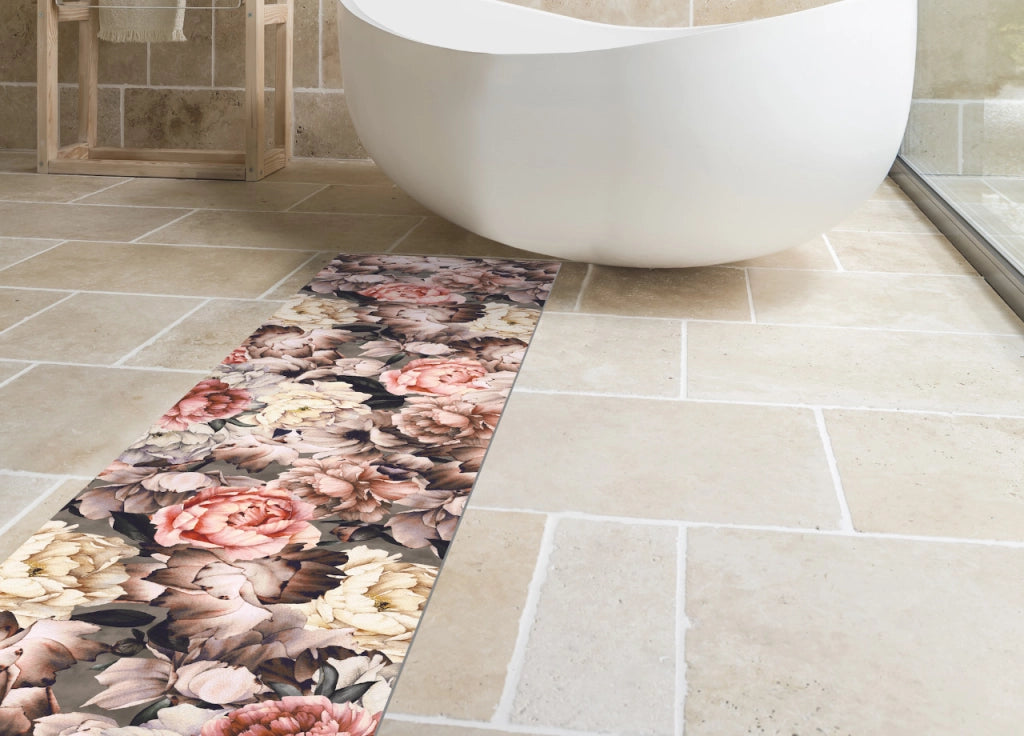 Tappeto Passatoia Cucina Antiscivolo Linea Futura Romantica By Suardi - 52x140 - Romantica