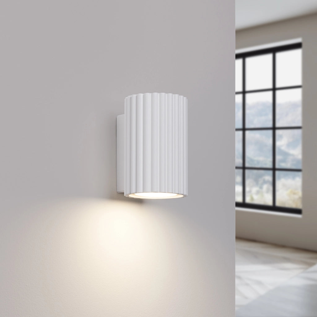 Lampada a parete KARBON 10 bianco