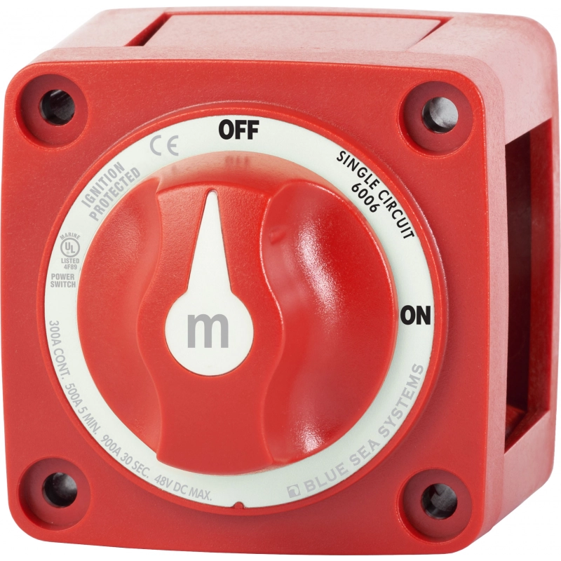 STACCA BATTERIA A MANOPOLA BATTERY SWITCHES ON-OFF