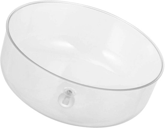 Copertura per Torta Transparente - Sicura per Alimenti - Copertura in Plastica - 17 x 17 x 10 cm - Protezione dagli Insetti - Adatta per Ristoranti - Copertura per Alimenti