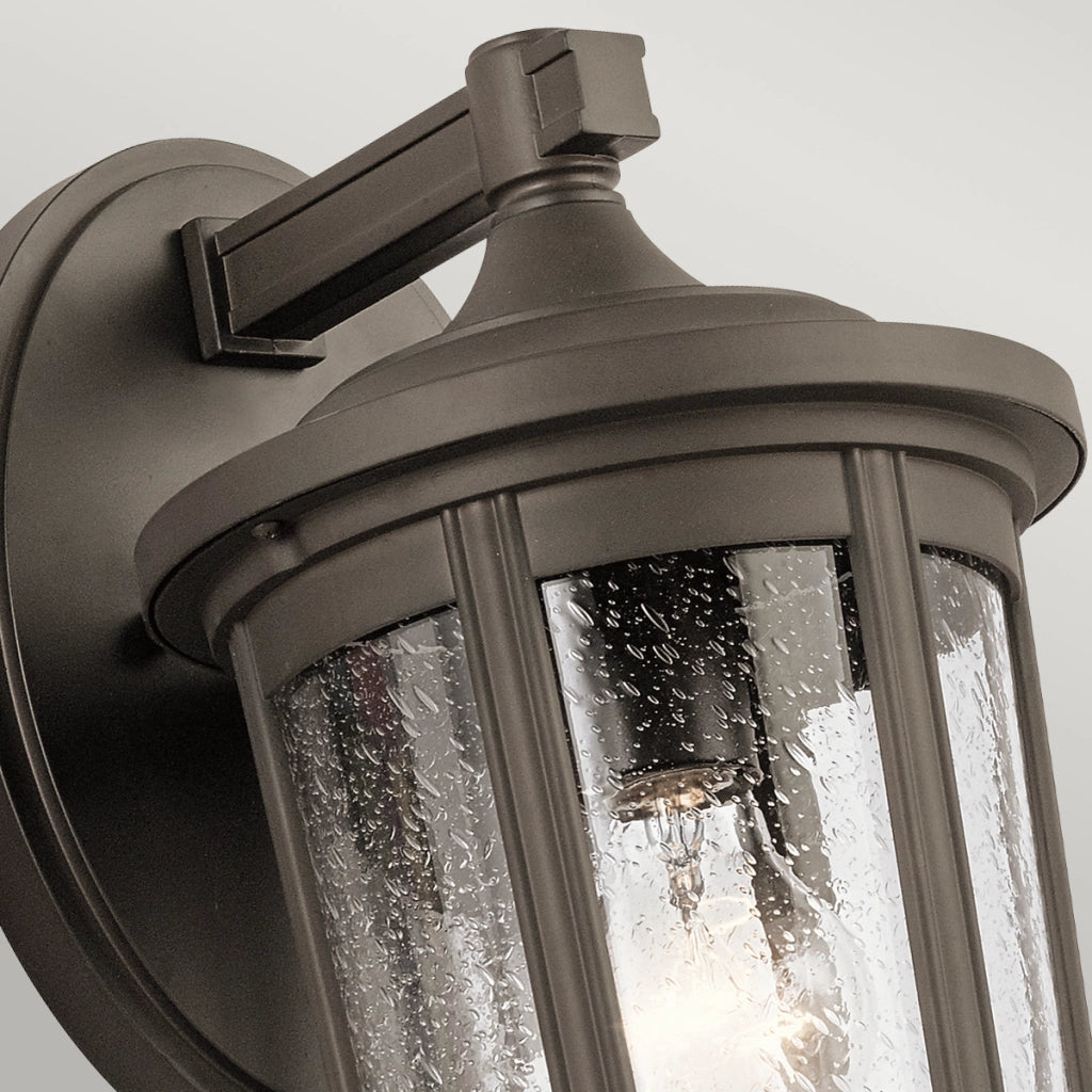Applique esterna Fairfield bronzo antico E27 IP44 Quintiesse