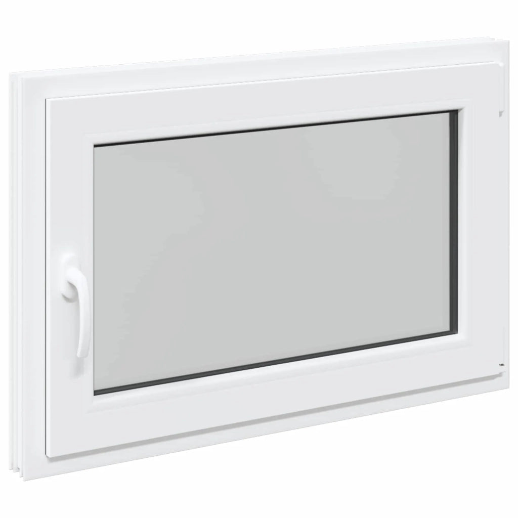 Finestra per Soffitta RISOR 90 x 50 cm PVC e Vetro Bianco CFW8824443
