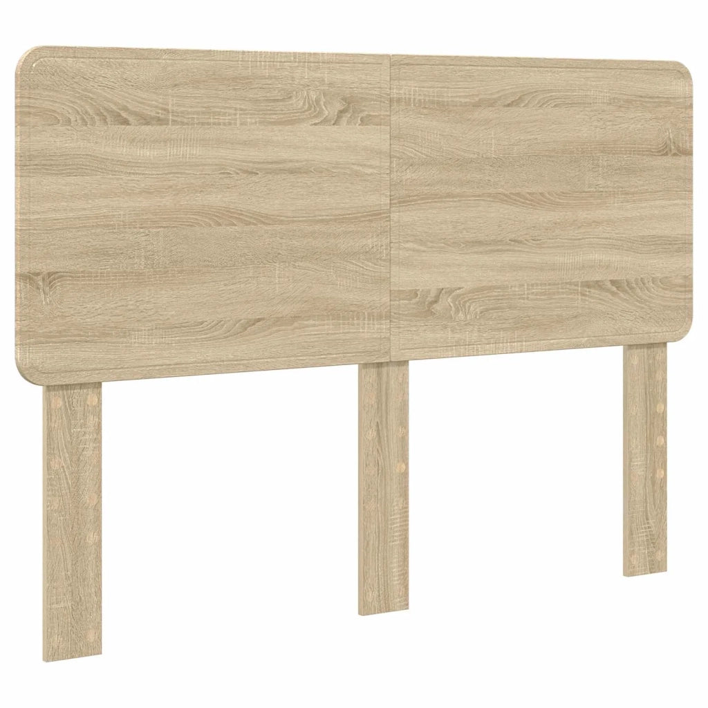 Struttura del letto con testiera-Giroletto con Testiera Rovere Sonoma 150 x 200 cm 991487