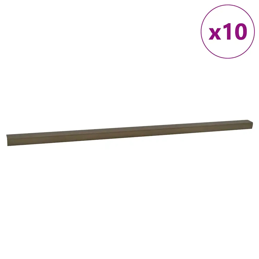 Paragradini 10 pcs Marrone 67 x 3.5 x 3 cm Alluminio 4013479