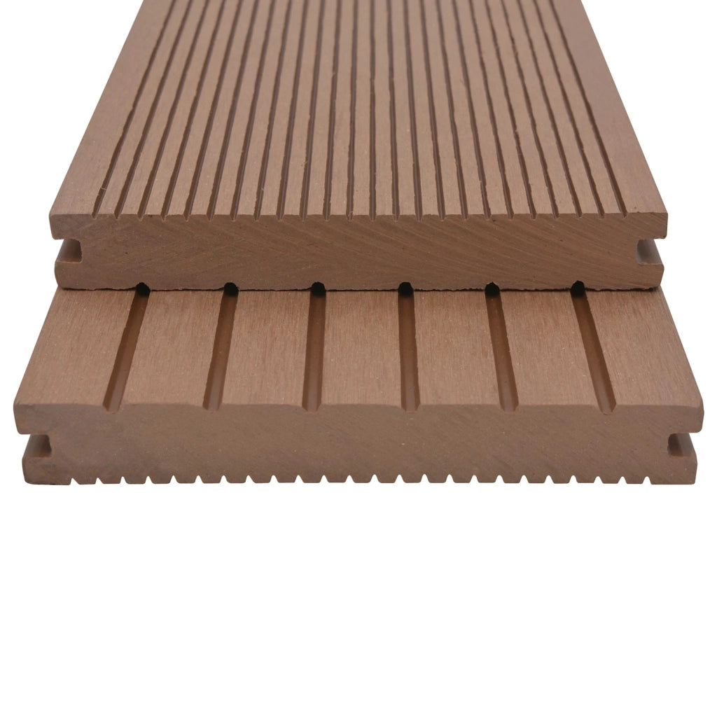 Pavimento da Deck 6 pcs Marrone Chiaro WPC 42046646