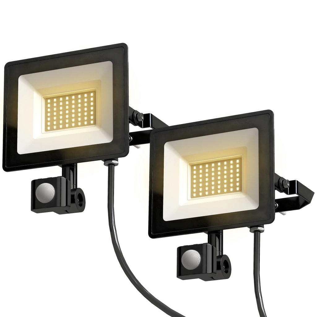 Lampada da lavoro regolabile ¨C Minimal ¨C 50W, 3 modalit¨¤, alluminio, nera