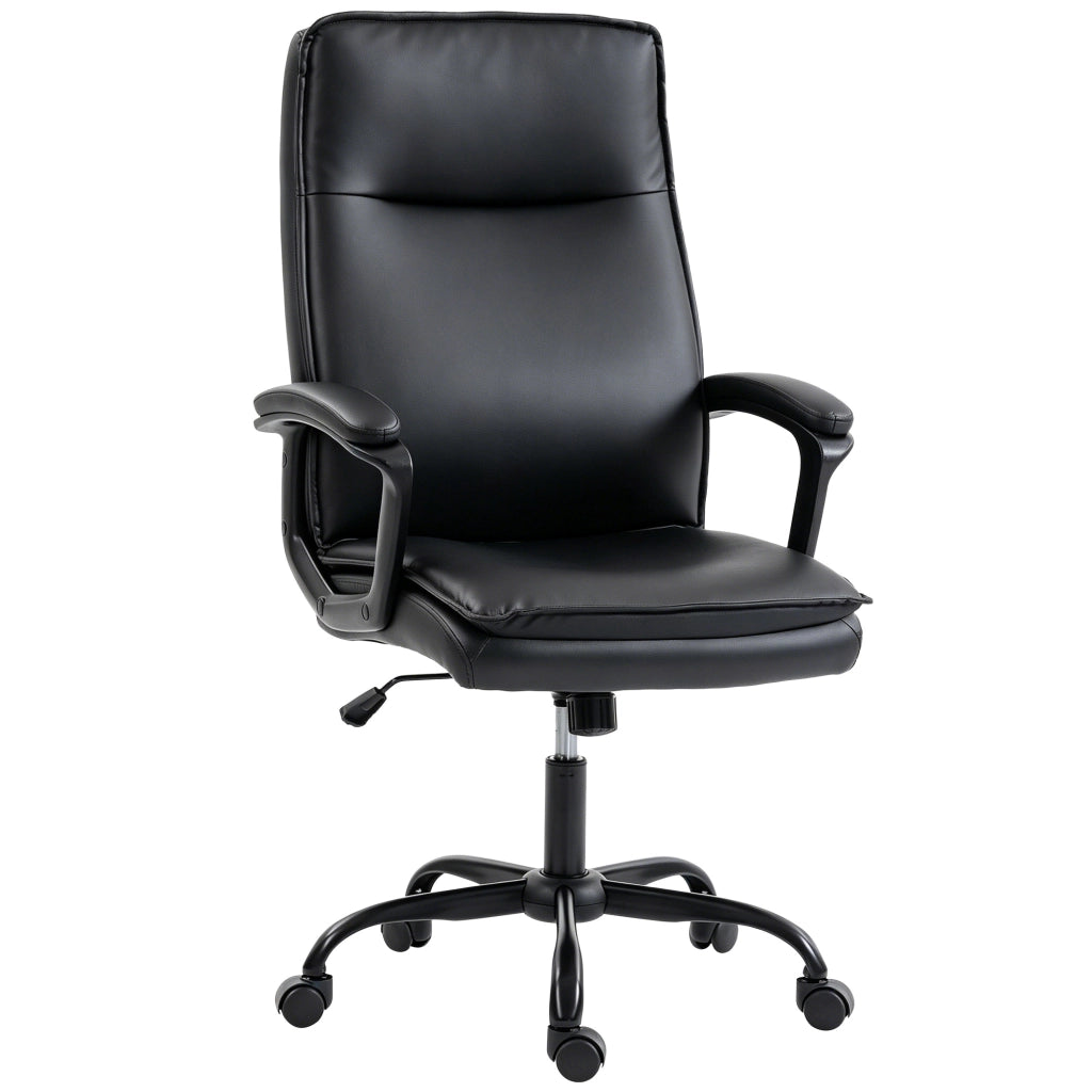 Poltrona da ufficio ergonomica ¨C Xylo ¨C Pelle scamosciata, nera, regolabile