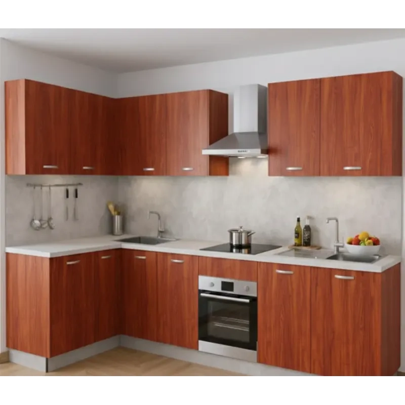 Pensile Cucina  in Legno Nobilitato Ciliegio Mobile Alto con 1 Anta, Pensile Componibile Moderno Made in Italy (H90XL45XP33cm)