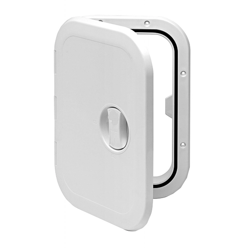 SPORTELLO BIANCO MM.270 X 373 WHITE WALKABLE AND REMOVABLE HATCH MM.270 X 373