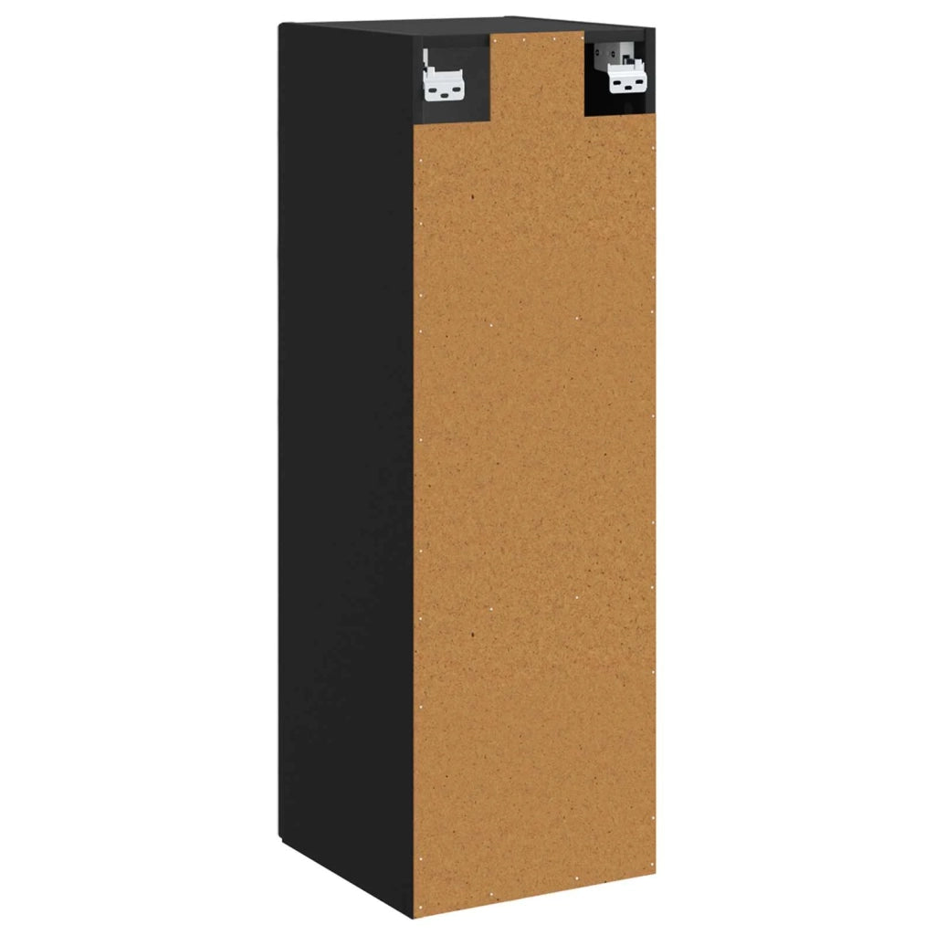 Mobiletto da Bagno | Armadio da bagno a Muro Nero 33 x 34,5 x 100 cm
