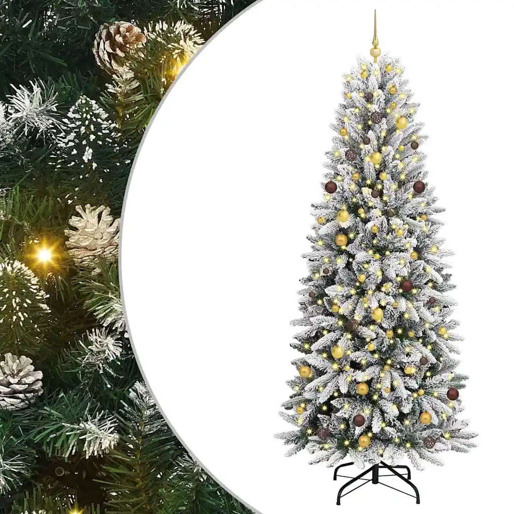 Albero di Natale artificiale Bianco 240 cm 3396066