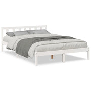 Letto matrimoniale | Letto per adulti | Letto Extra Lungo senza Materasso 160x220 cm in Legno di Pino