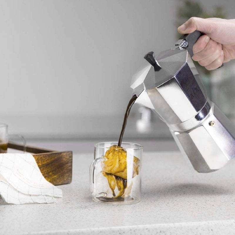 CECOTEC 01672 - Moka in Alluminio Cumbia Mokclassic 900 Shiny