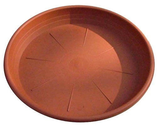 SOTTOVASO 'CILINDRO' Ø 15 cm (vaso Ø 18) - colore terracotta